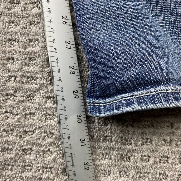 Rock & Roll Cowgirl Jeans Women Size Measured Waist 36" Blue Denim Boot Cut - Picture 7 of 14